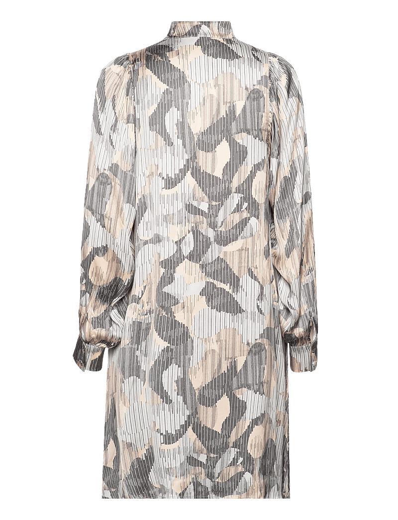 Bruuns Bazaar - FloretBBPhila dress - skjortekjoler - black print - 2