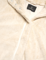 Bruuns Bazaar - GooseberryBBLyn jacket - imitatiebont jassen - white cream - 2