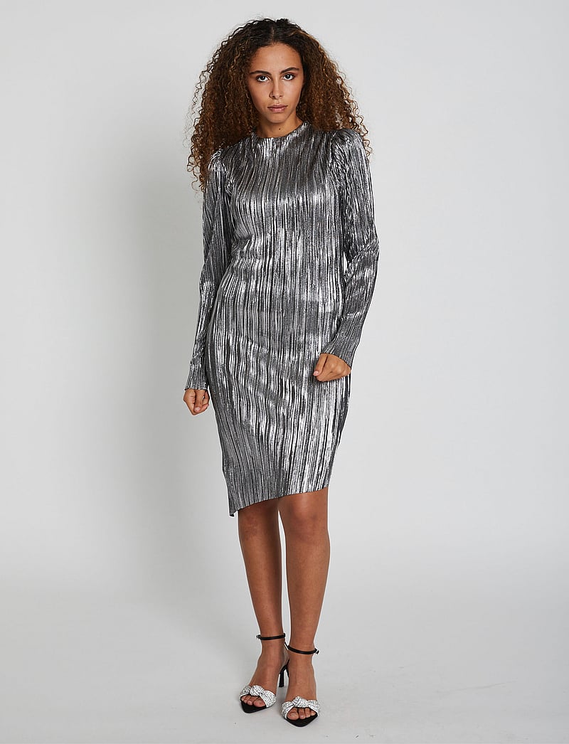 Bruuns Bazaar - GroundberryBBMaggie dress - festklänningar - black w silver - 0