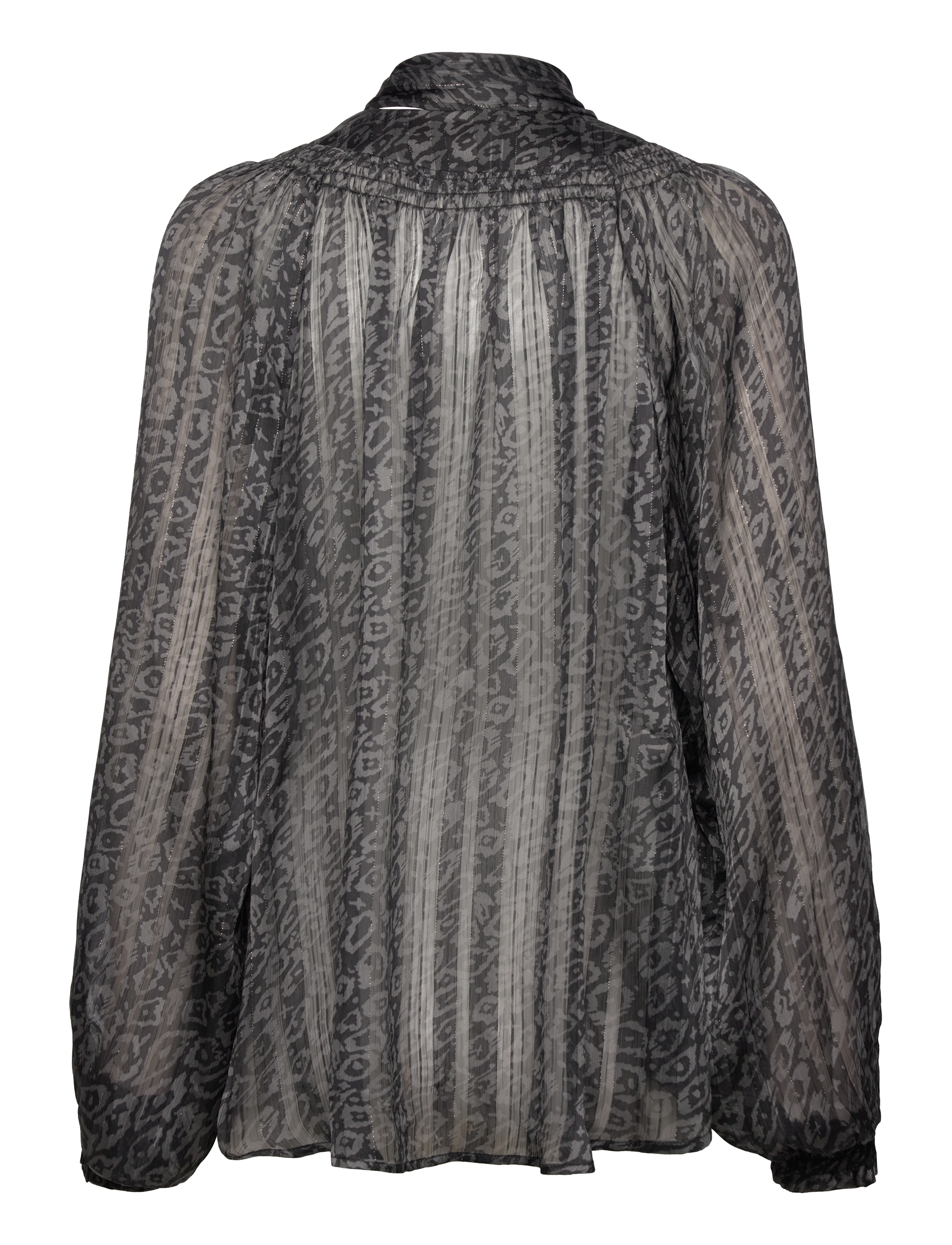 Bruuns Bazaar - MapleBBAlinah blouse - black  print - 2