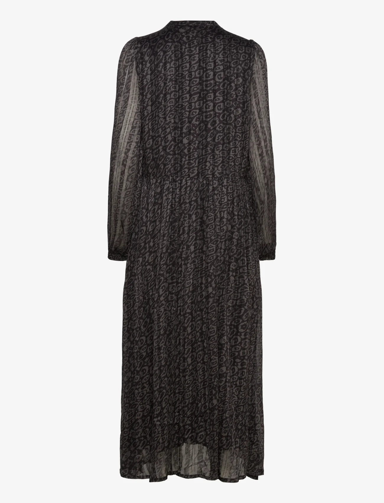Bruuns Bazaar - MapleBBAnyala dress - maxi dresses - black  print - 1