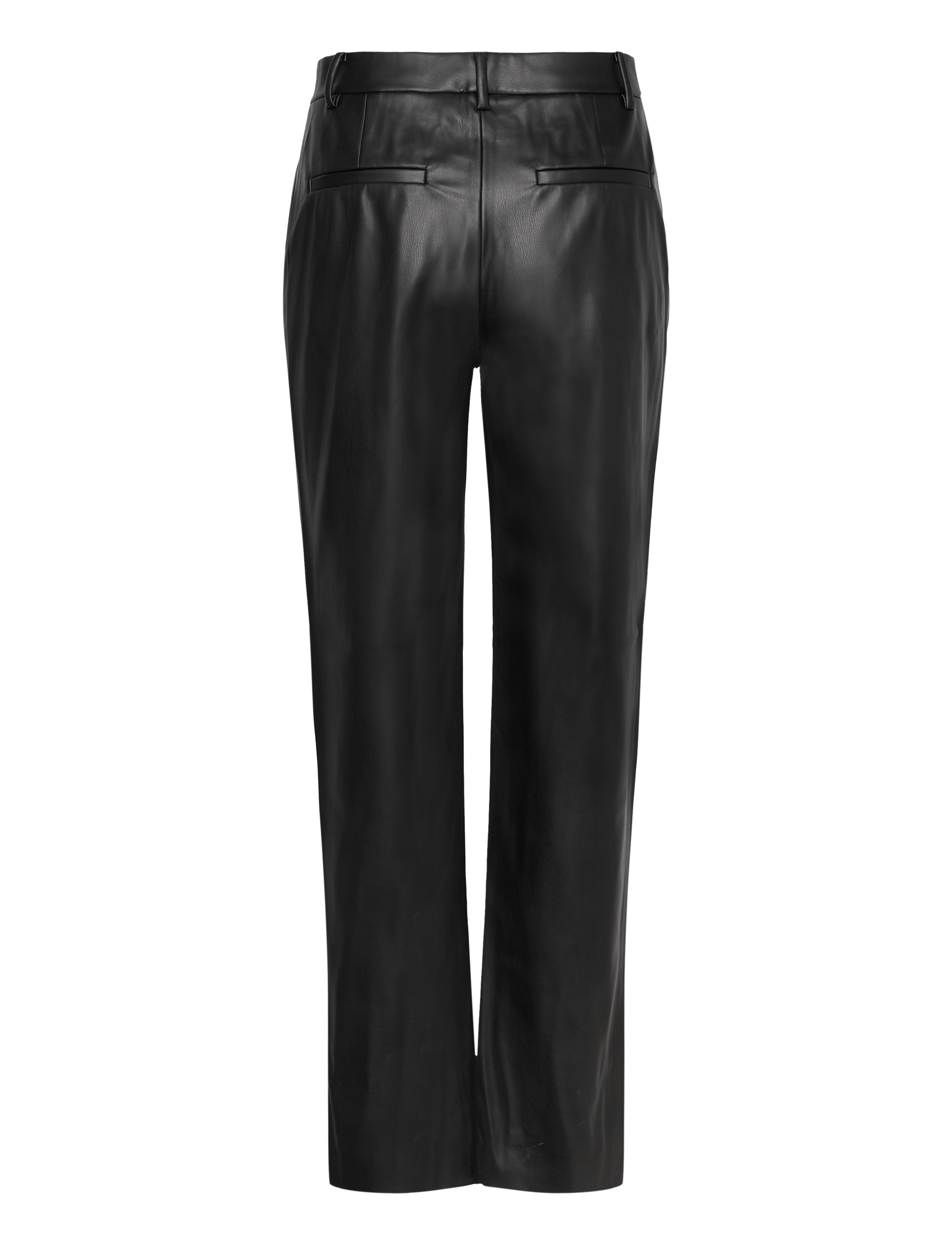 Bruuns Bazaar - VeganiBBDagga pants - læderbukser - black - 2