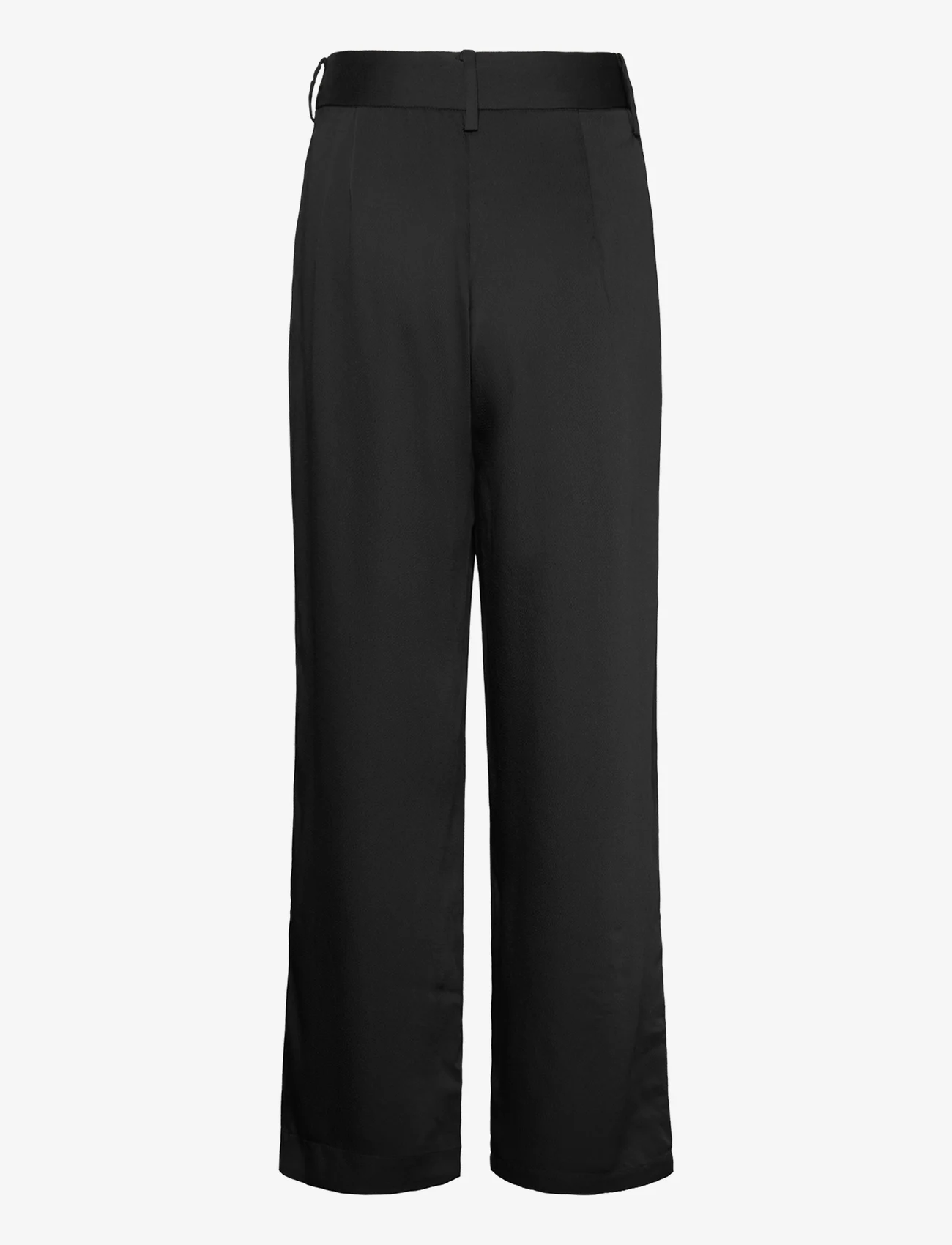 Bruuns Bazaar - CedarsBBCella pants - uitlopende broeken - black - 1