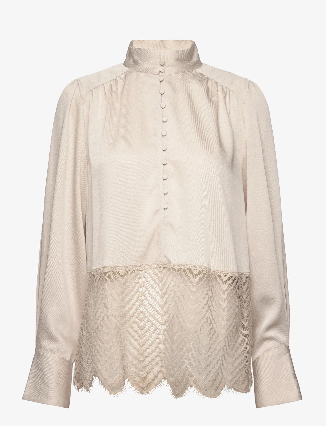 Bruuns Bazaar - CedarsBBChatrina blouse - långärmade blusar - kit - 0