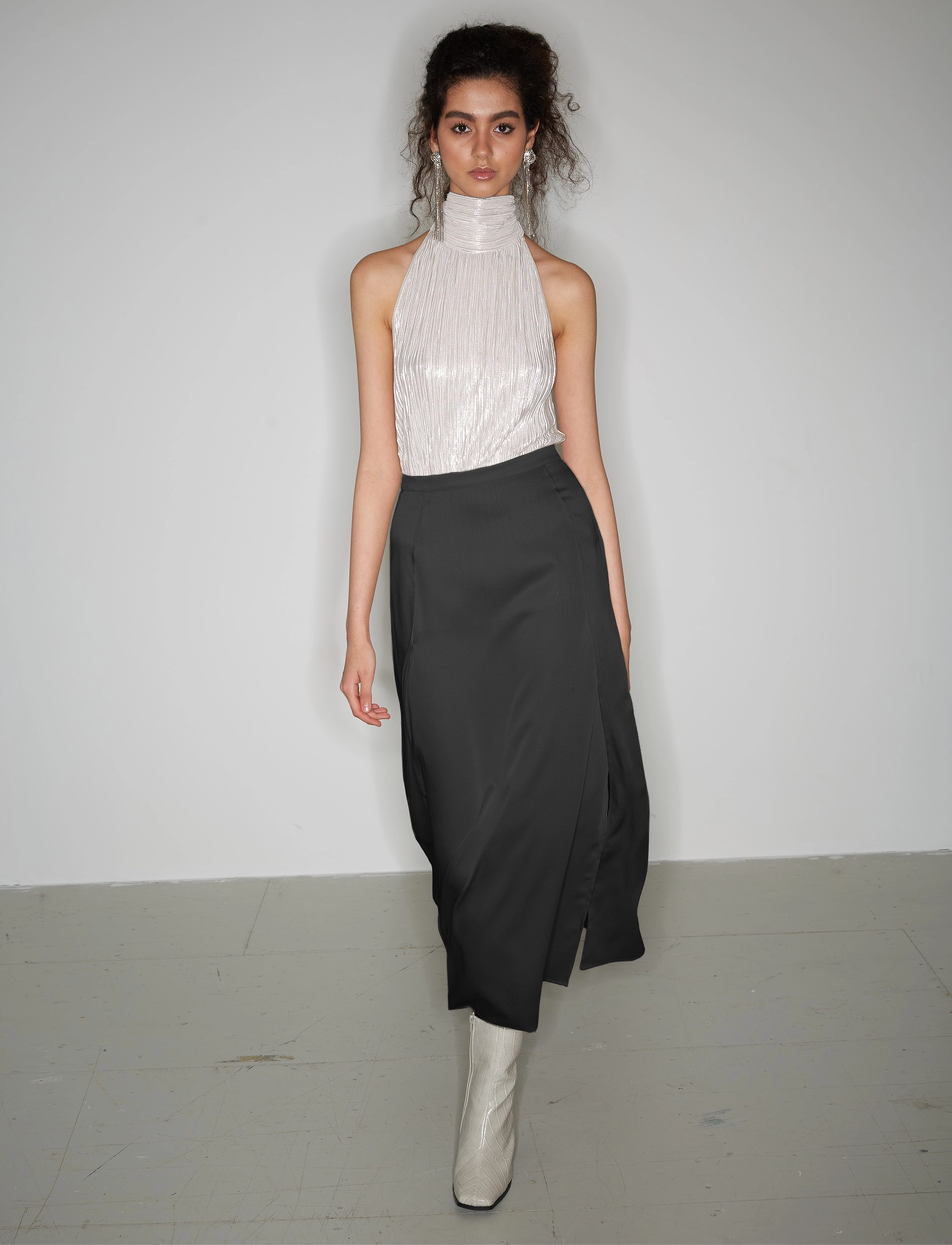 Bruuns Bazaar CedarsBBMaian skirt - Röcke - BLACK / black