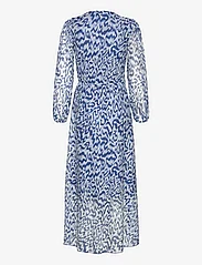 Bruuns Bazaar - Phlox Noriel dress - midiklänningar - blue print - 1
