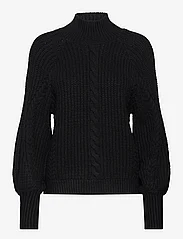 Bruuns Bazaar - SimonaBBClariz knit - neulepuserot - black - 0