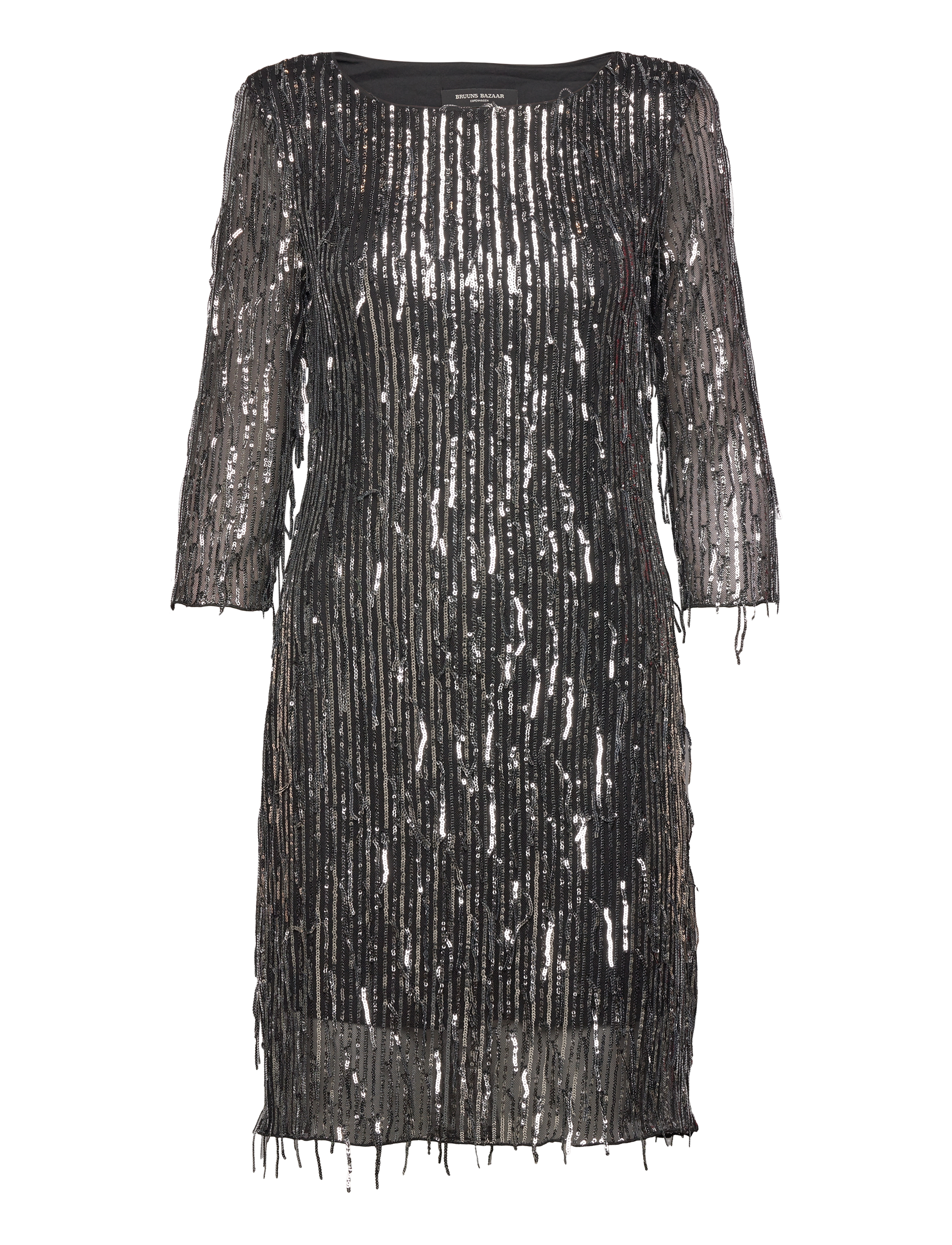 Bruuns Bazaar MeadowBBNabiha dress - Kjoler - BLACK / SILVER / black
