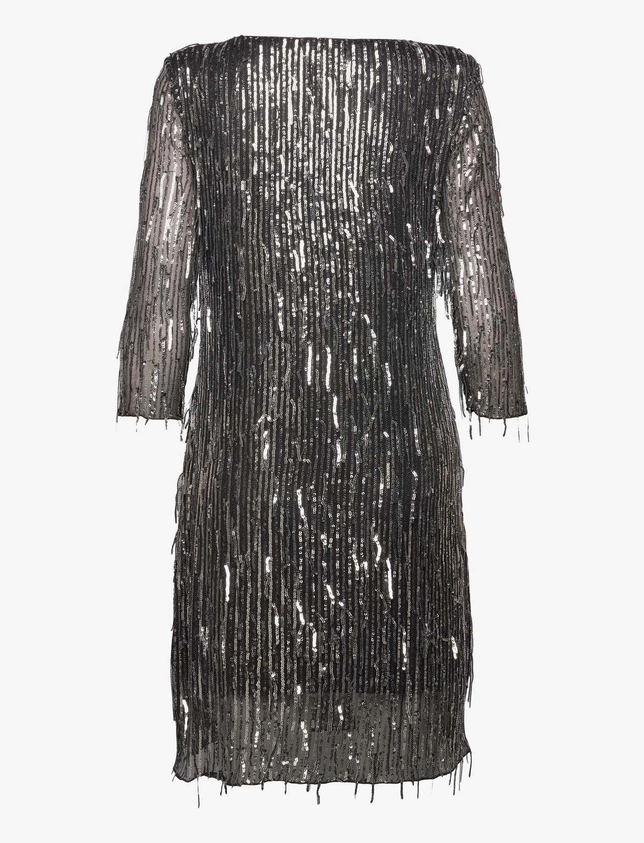 Bruuns Bazaar - MeadowBBNabiha dress - pailletkjoler - black / silver - 1