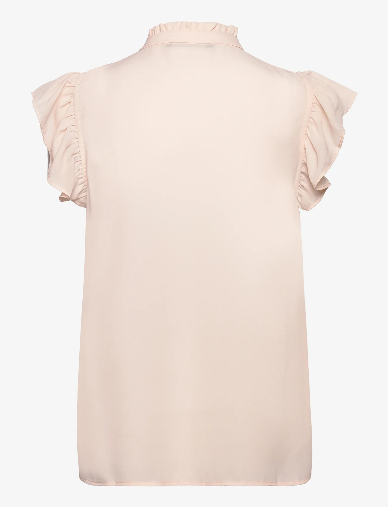 Bruuns Bazaar - CamillaBBNicole shirt - kortärmade blusar - light peach - 1
