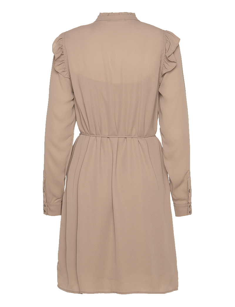 Bruuns Bazaar - CamillaBBNichola dress - särkkleidid - roasted grey khaki - 1