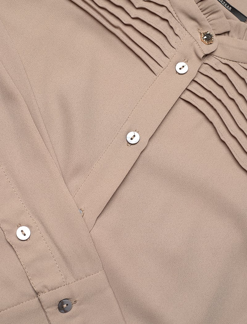 Bruuns Bazaar - CamillaBBNichola dress - särkkleidid - roasted grey khaki - 3