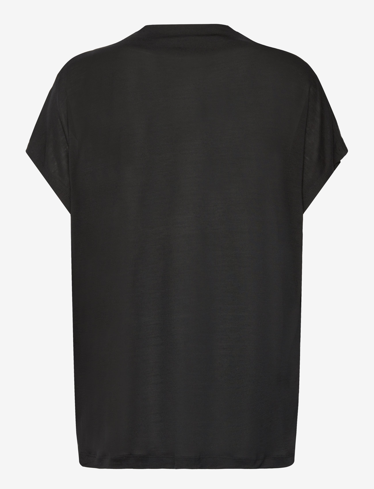 Bruuns Bazaar - KatkaBBGinna blouse - kortärmade blusar - black - 1