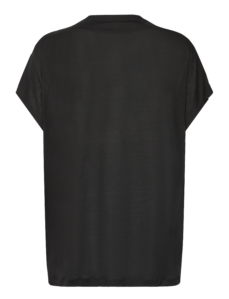 Bruuns Bazaar - KatkaBBGinna blouse - kurzämlige blusen - black - 2