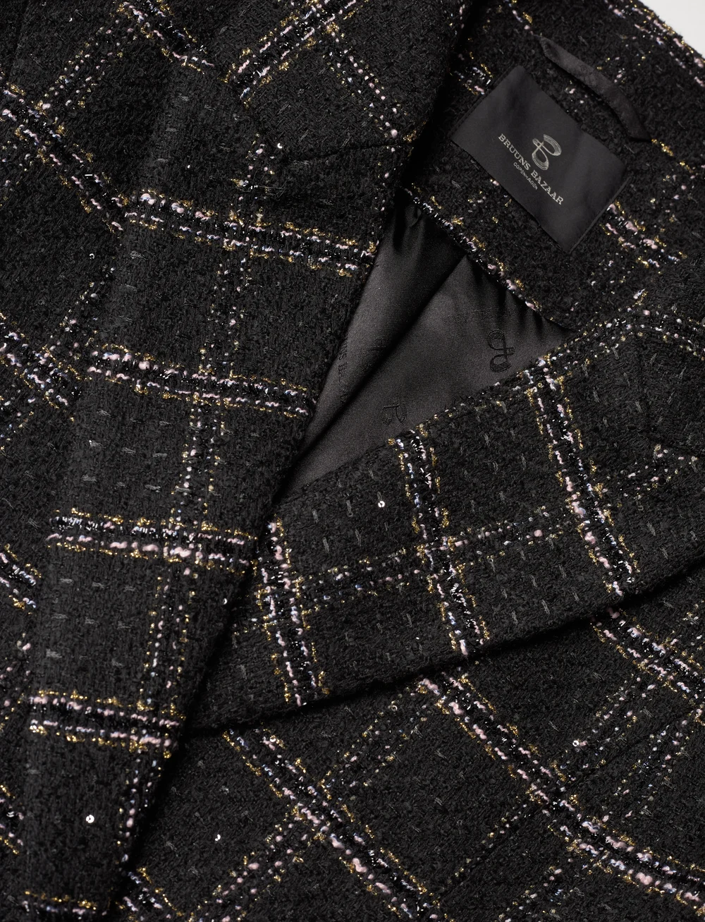 Bruuns Bazaar - AzollaBBGrande blazer - zweireihige blazer - black - 3