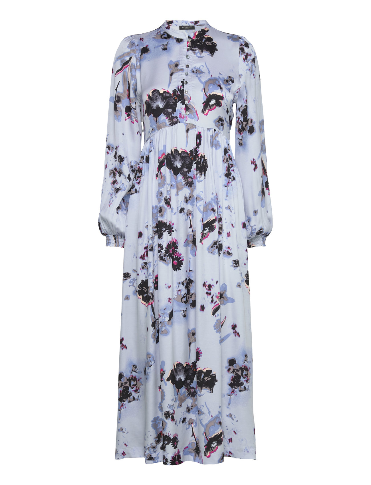 Bruuns Bazaar - FloretBBLaras dress - sukienki koszulowe - light blue aop - 0