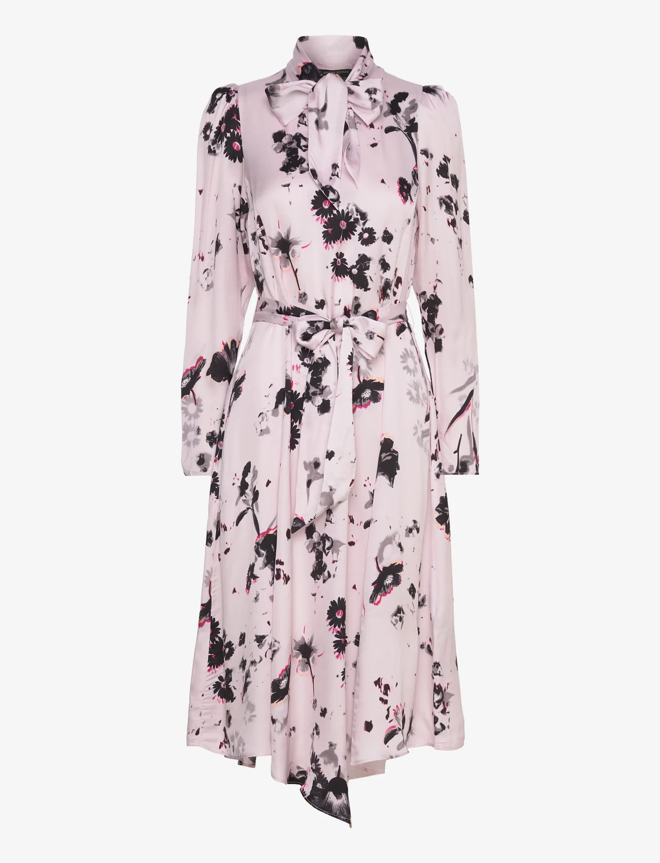 Bruuns Bazaar - FloretBBLiria dress - skjortklänningar - light pink aop - 0