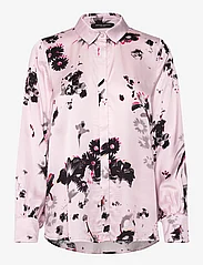 Bruuns Bazaar - FloretBBNaiva shirt - long-sleeved shirts - light pink aop - 0
