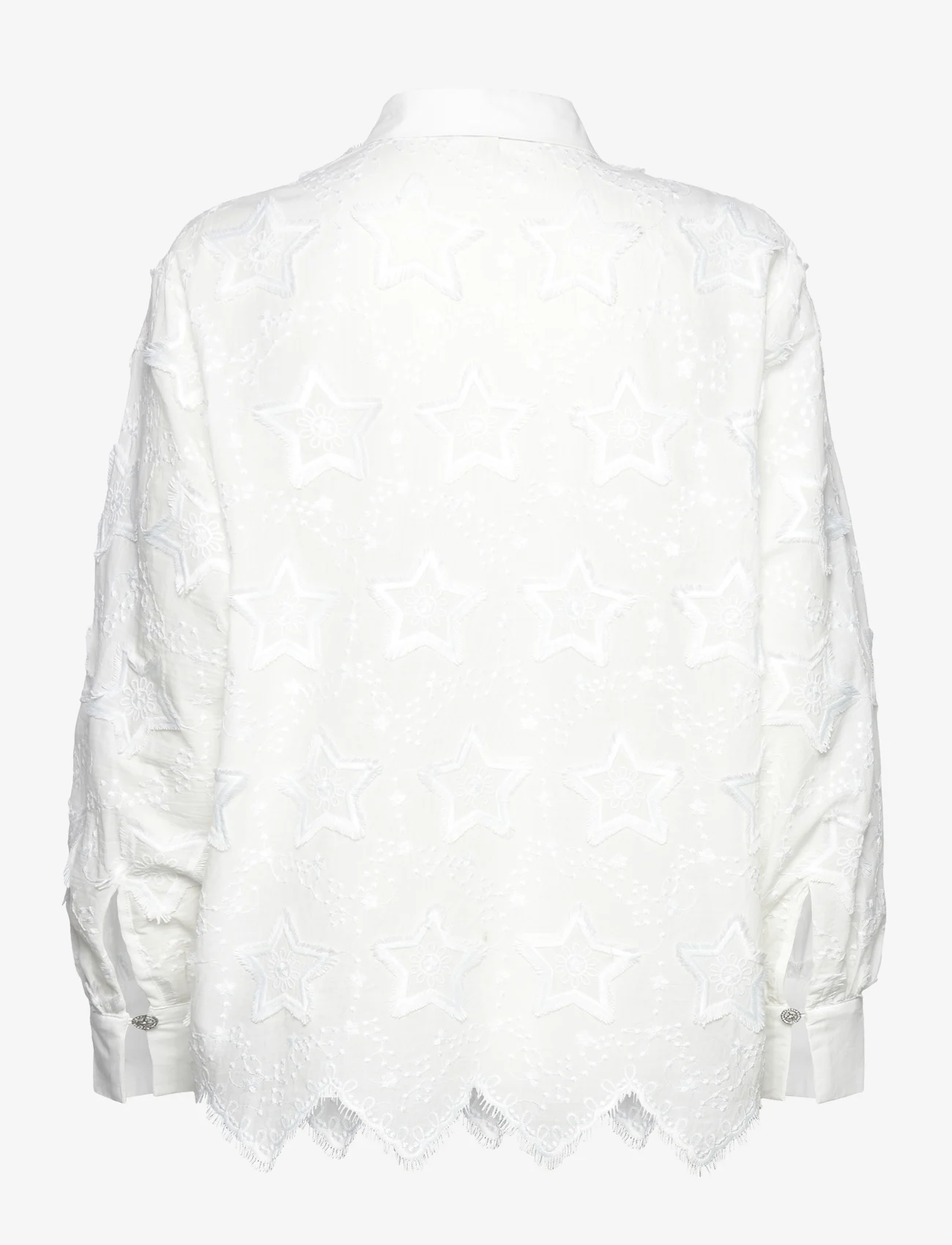 Bruuns Bazaar - CoconutBBFelina shirt - pitkähihaiset paidat - white - 1