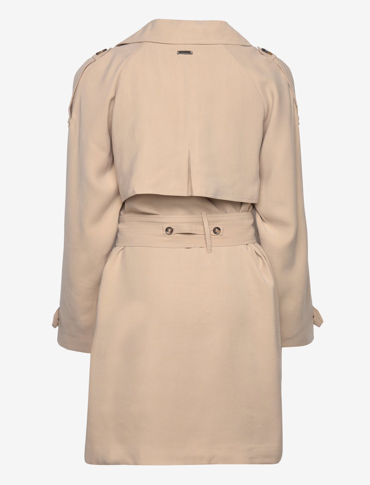 Bruuns Bazaar - BellsBBIdara coat - trench coats - roasted grey khaki - 1