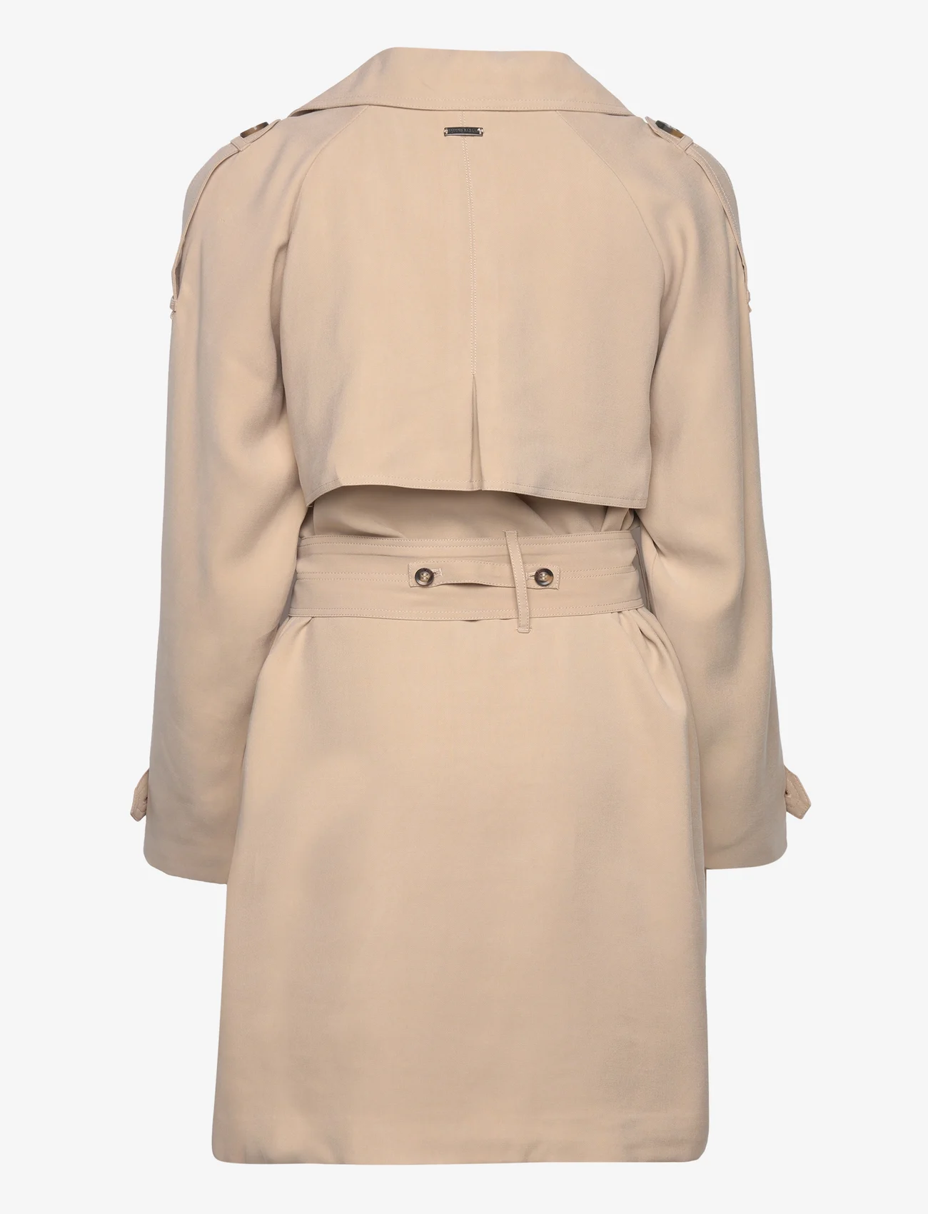 Bruuns Bazaar - BellsBBIdara coat - vårkåper - roasted grey khaki - 1