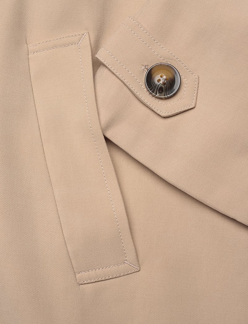 Bruuns Bazaar - BellsBBIdara coat - trenchcoats - roasted grey khaki - 4