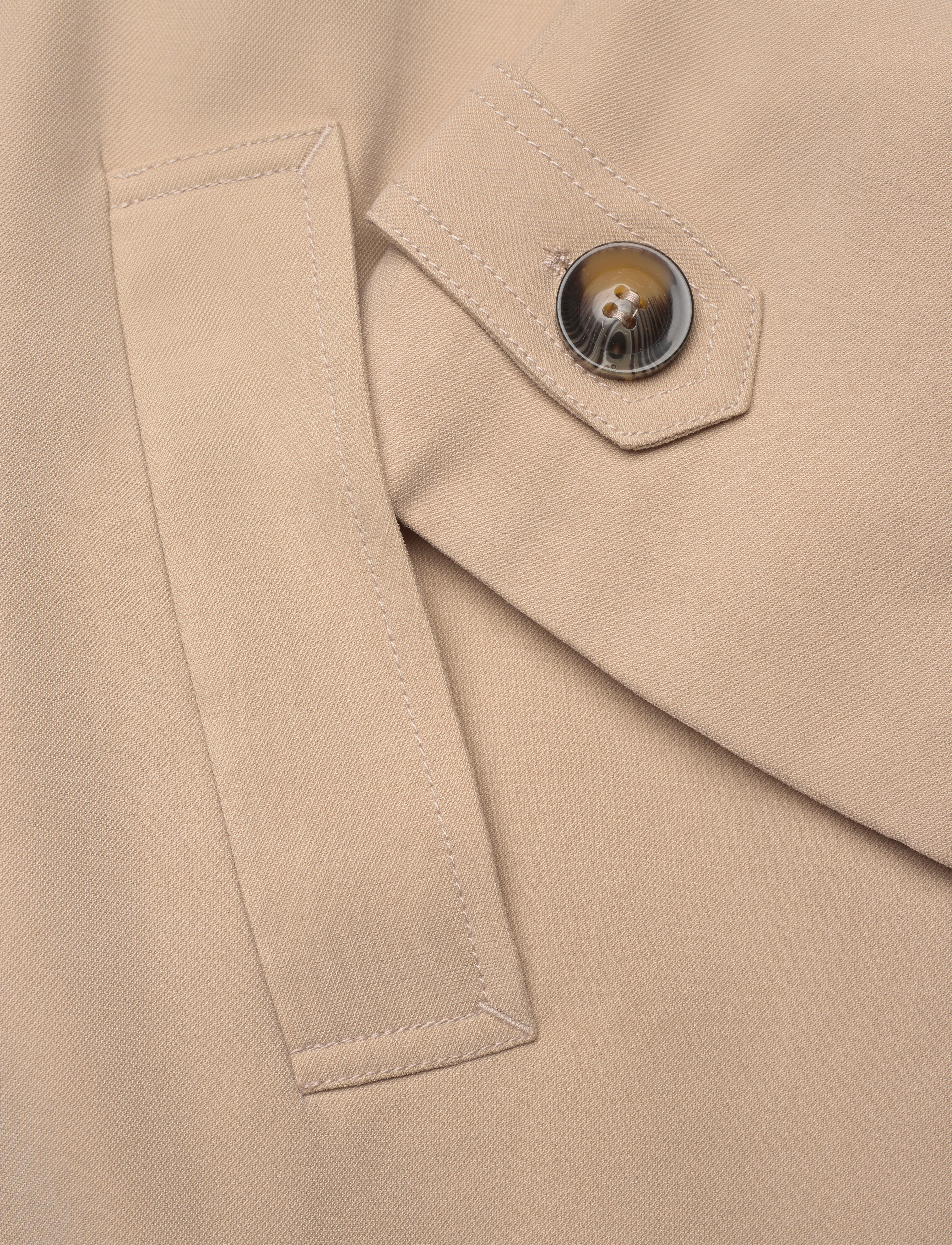 Bruuns Bazaar - BellsBBIdara coat - trenchcoats - roasted grey khaki - 4