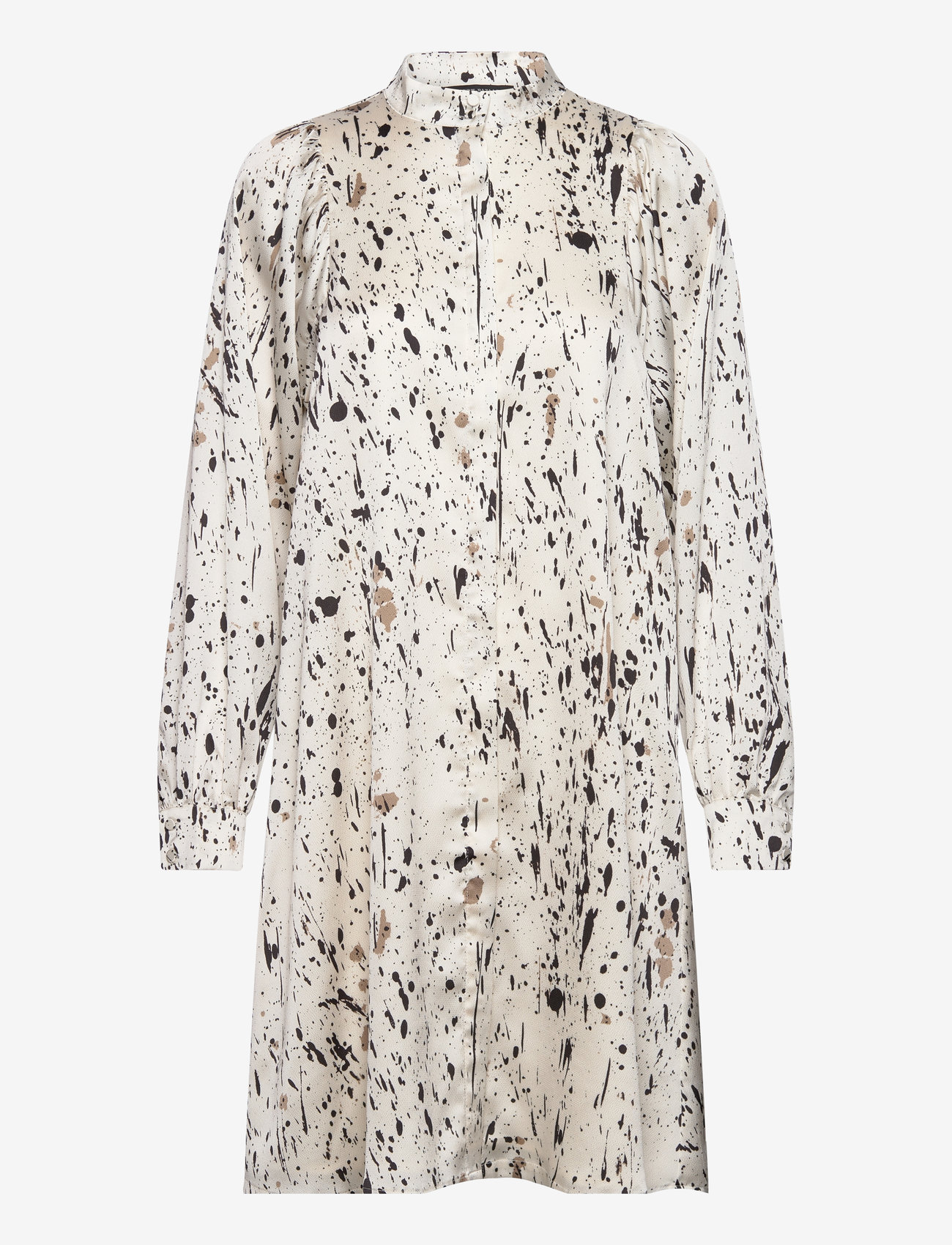 Bruuns Bazaar - AcaciaBBPhila dress - midi kjoler - paint print - 0