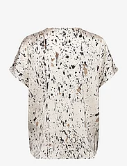 Bruuns Bazaar - AcaciaBBPhina blouse - kortärmade blusar - paint print - 1