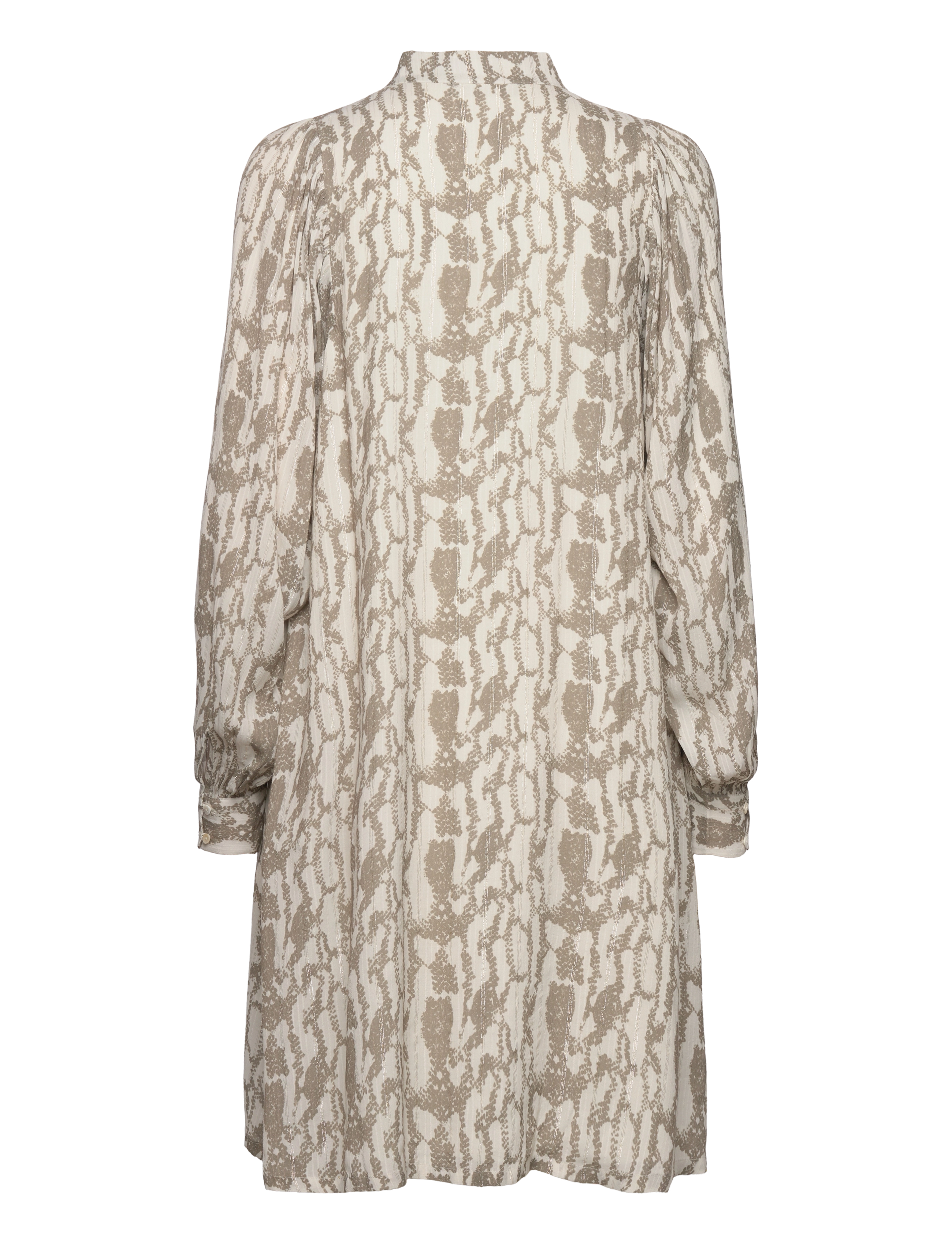 Bruuns Bazaar - BarbareaBBPhilina dress - korte kjoler - khaki snake print - 2