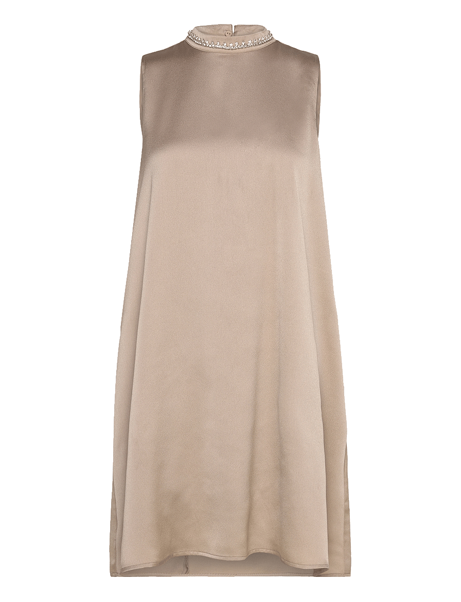 Bruuns Bazaar - AcaciaBBNarin dress - festklänningar - plaza taupe - 1