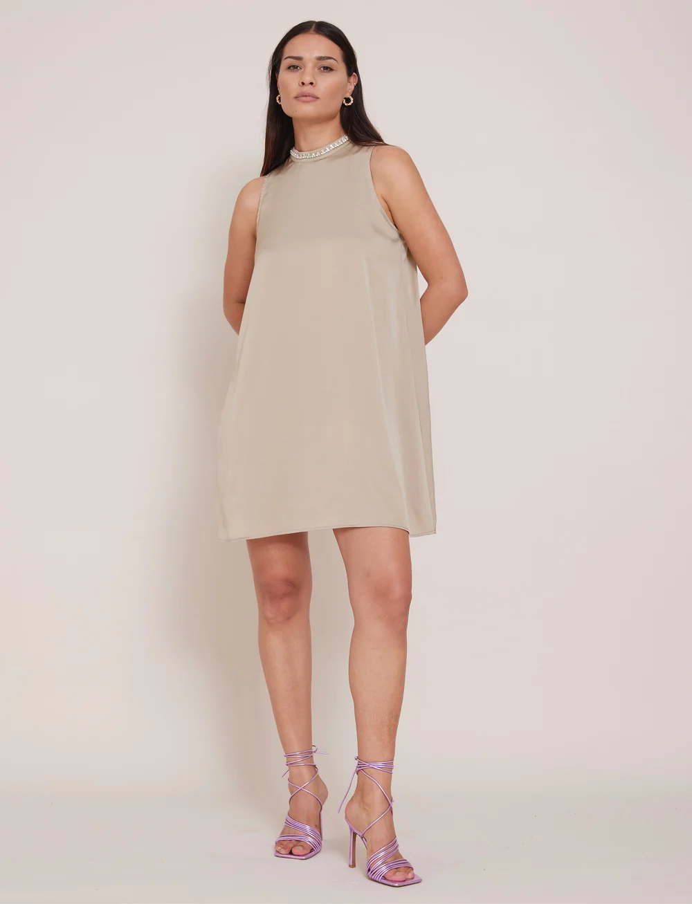 Bruuns Bazaar - AcaciaBBNarin dress - kesämekot - plaza taupe - 0