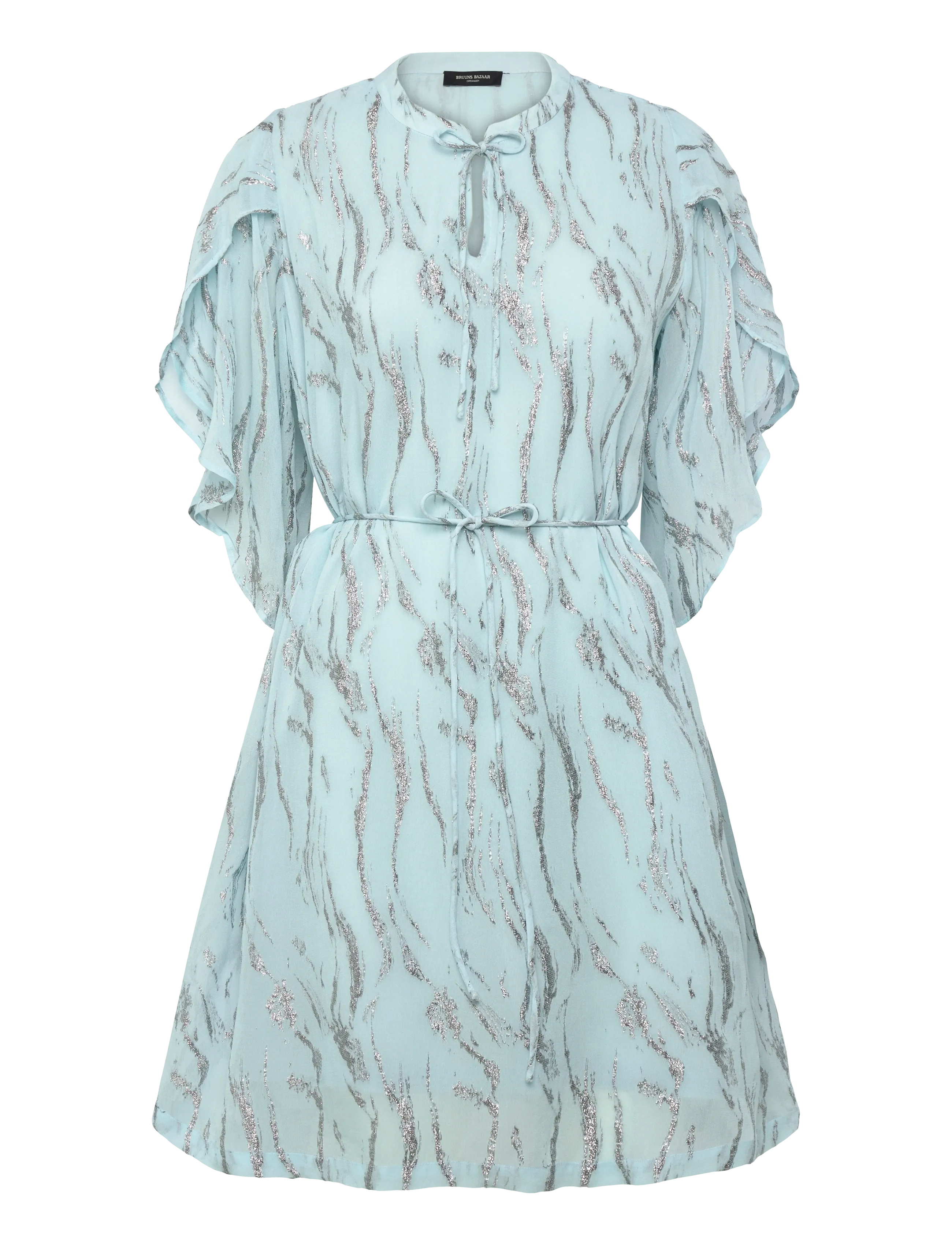 Bruuns Bazaar Odiabbparez Dress, 36, Dresses, Blau - Knee-length & Midi, Frauen