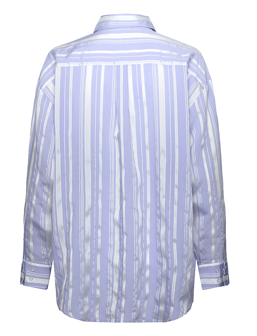 Bruuns Bazaar - SwiniesBBLouise shirt - blue stripe - 2