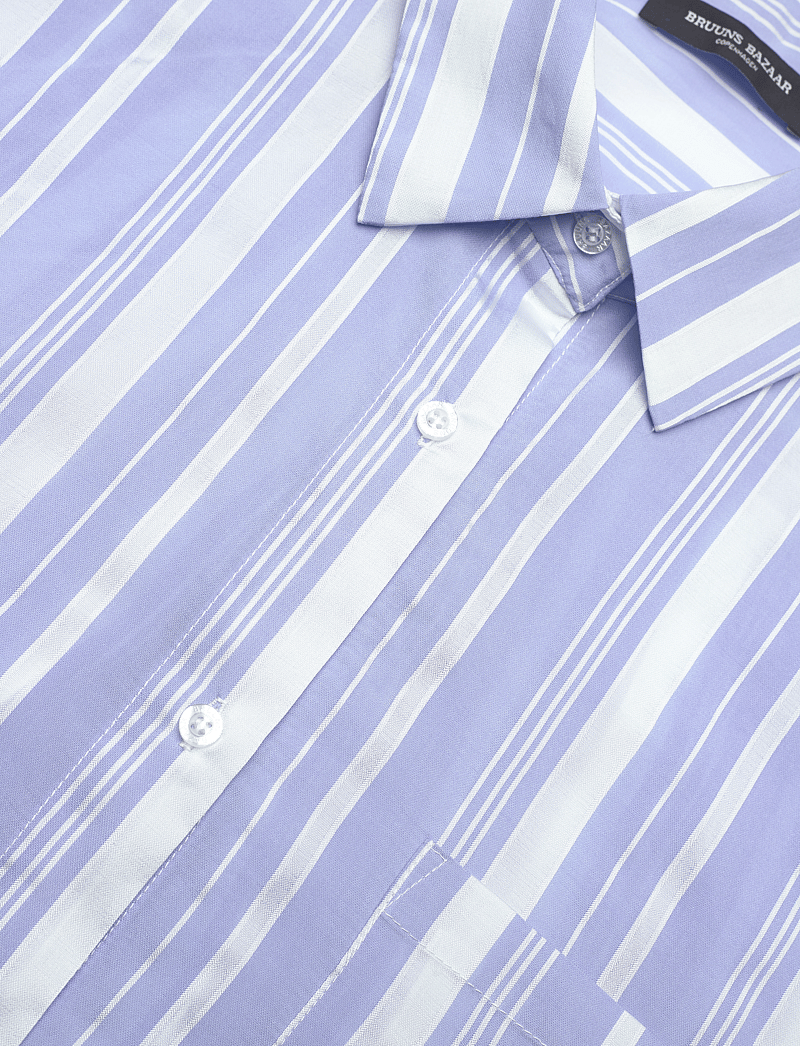 Bruuns Bazaar - SwiniesBBLouise shirt - langærmede skjorter - blue stripe - 3