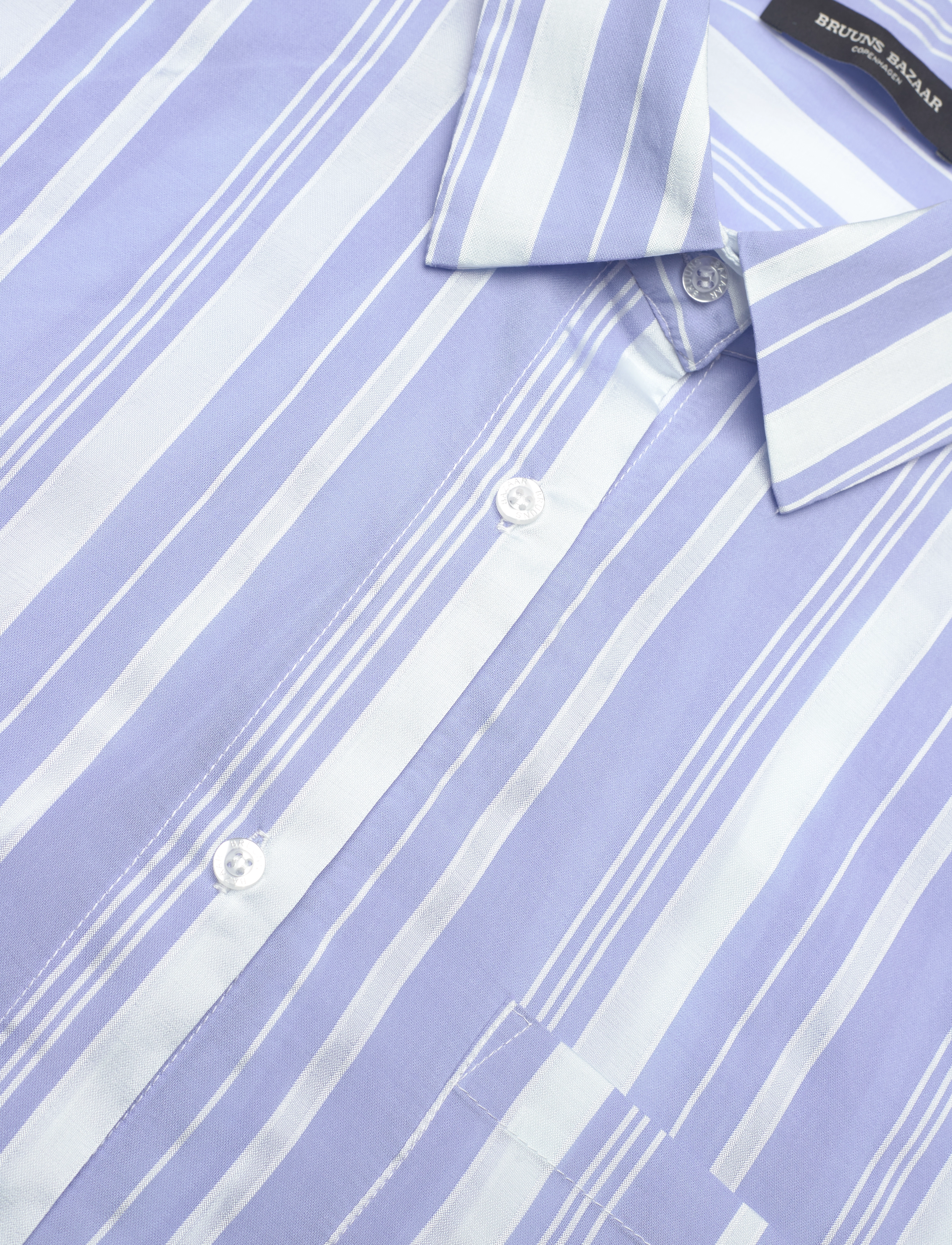 Bruuns Bazaar - SwiniesBBLouise shirt - blue stripe - 3