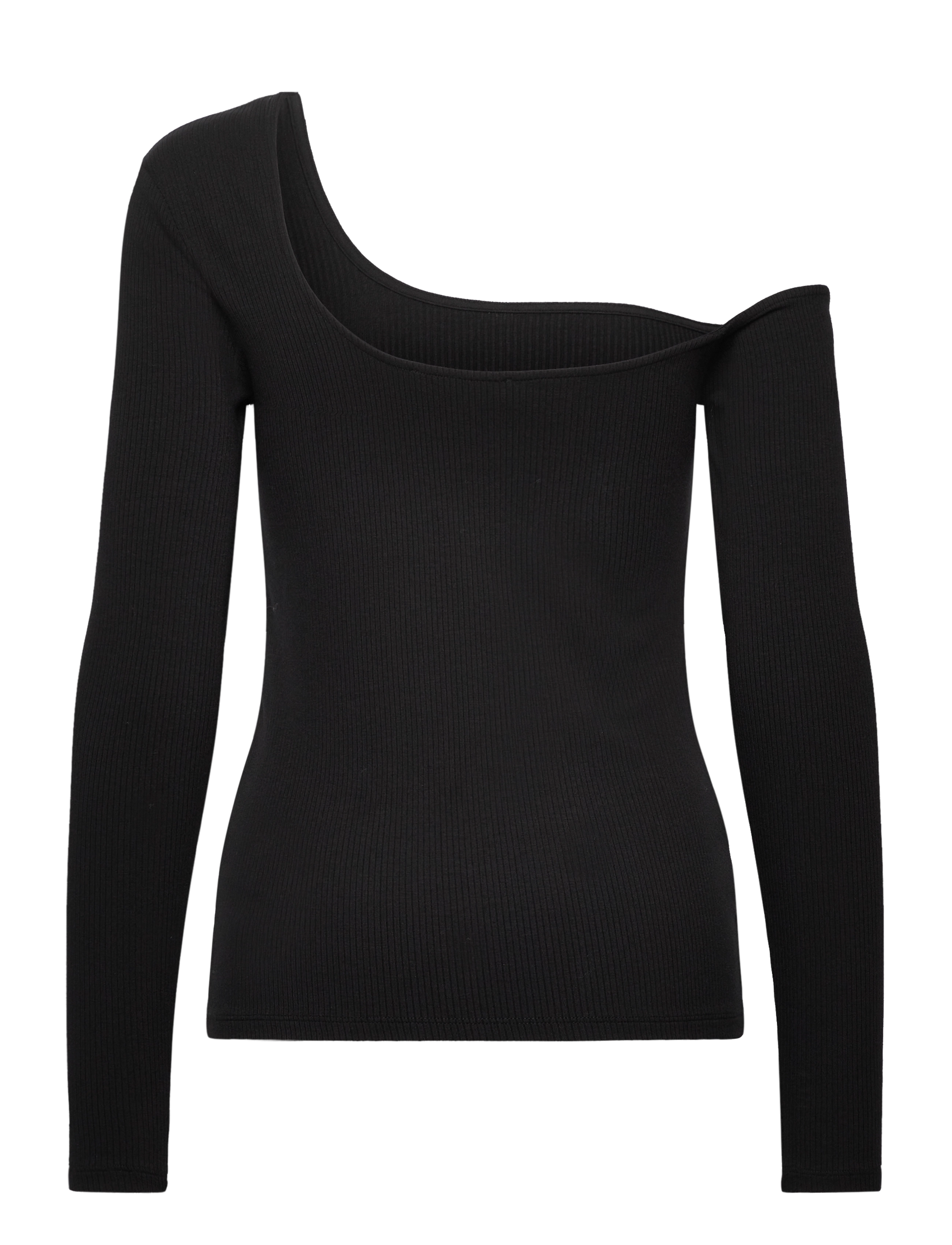 Bruuns Bazaar - LuteaBBCelisa top - langærmede toppe - black - 2