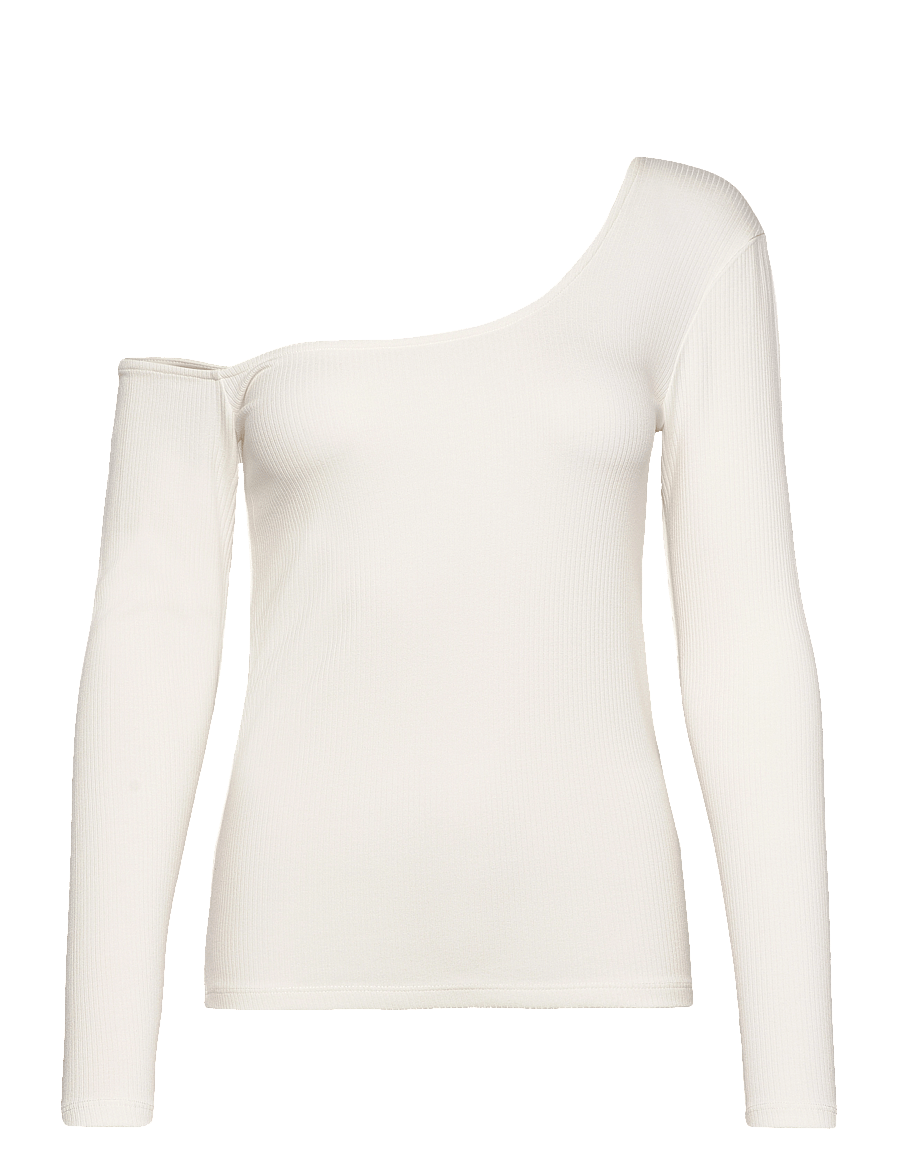 Bruuns Bazaar - LuteaBBCelisa top - långärmade toppar - snow white - 1