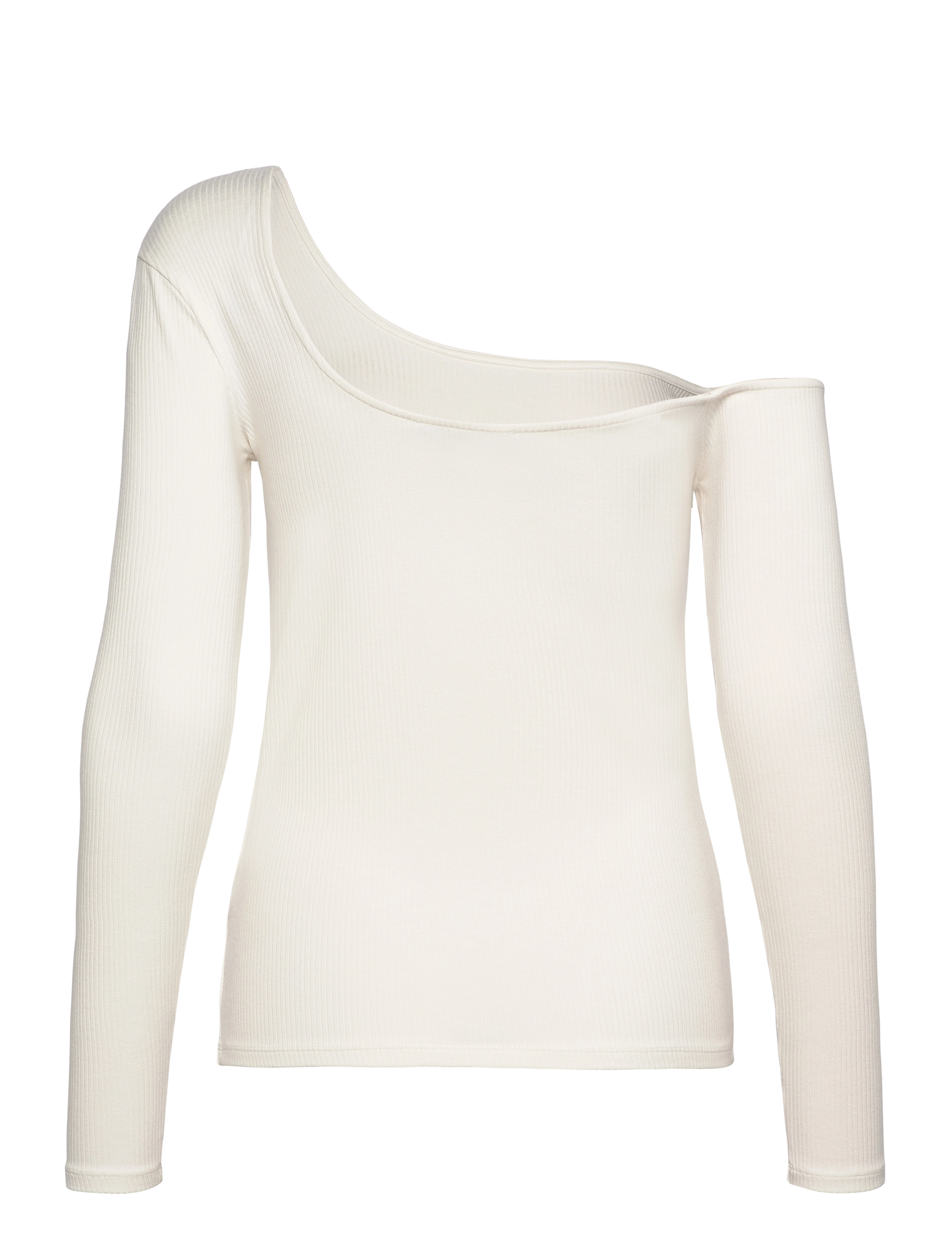 Bruuns Bazaar - LuteaBBCelisa top - långärmade toppar - snow white - 2