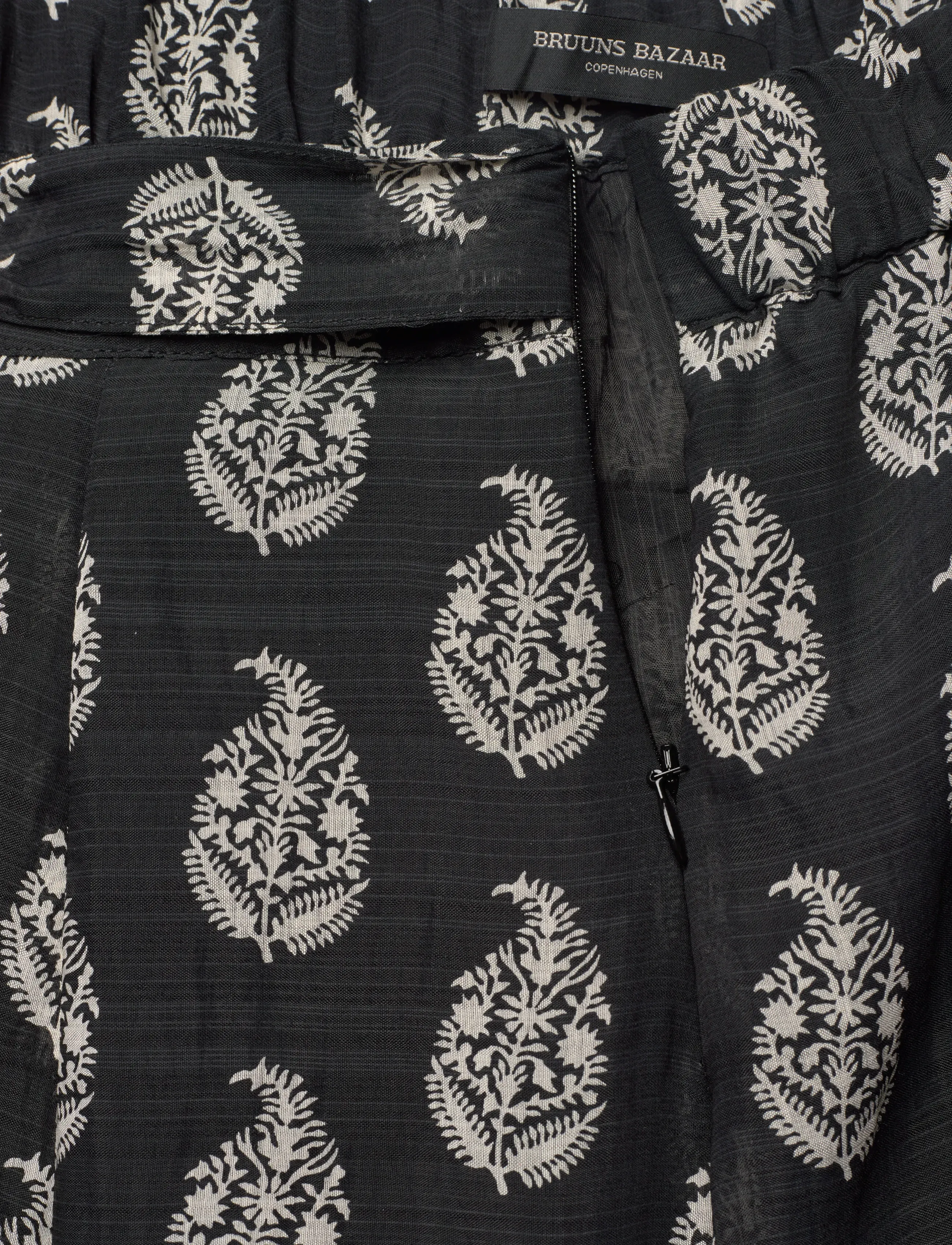 Bruuns Bazaar - DuscleBBMaela skirt - maxi skirts - black/cream - 2
