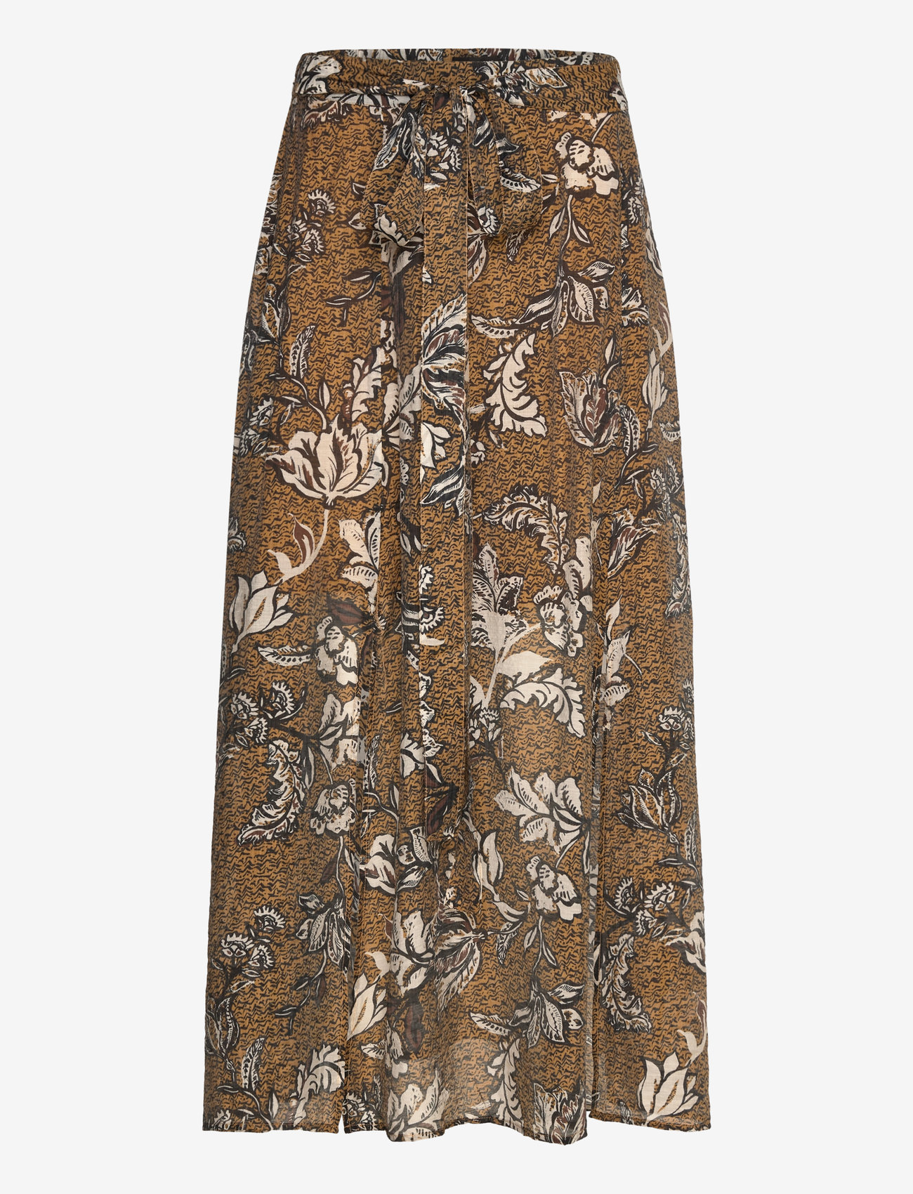 Bruuns Bazaar - DuscleBBMaela skirt - brown flower print - 0