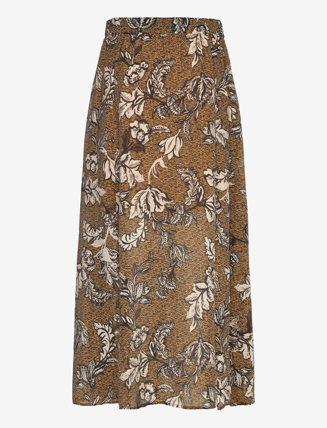 Bruuns Bazaar - DuscleBBMaela skirt - brown flower print - 1