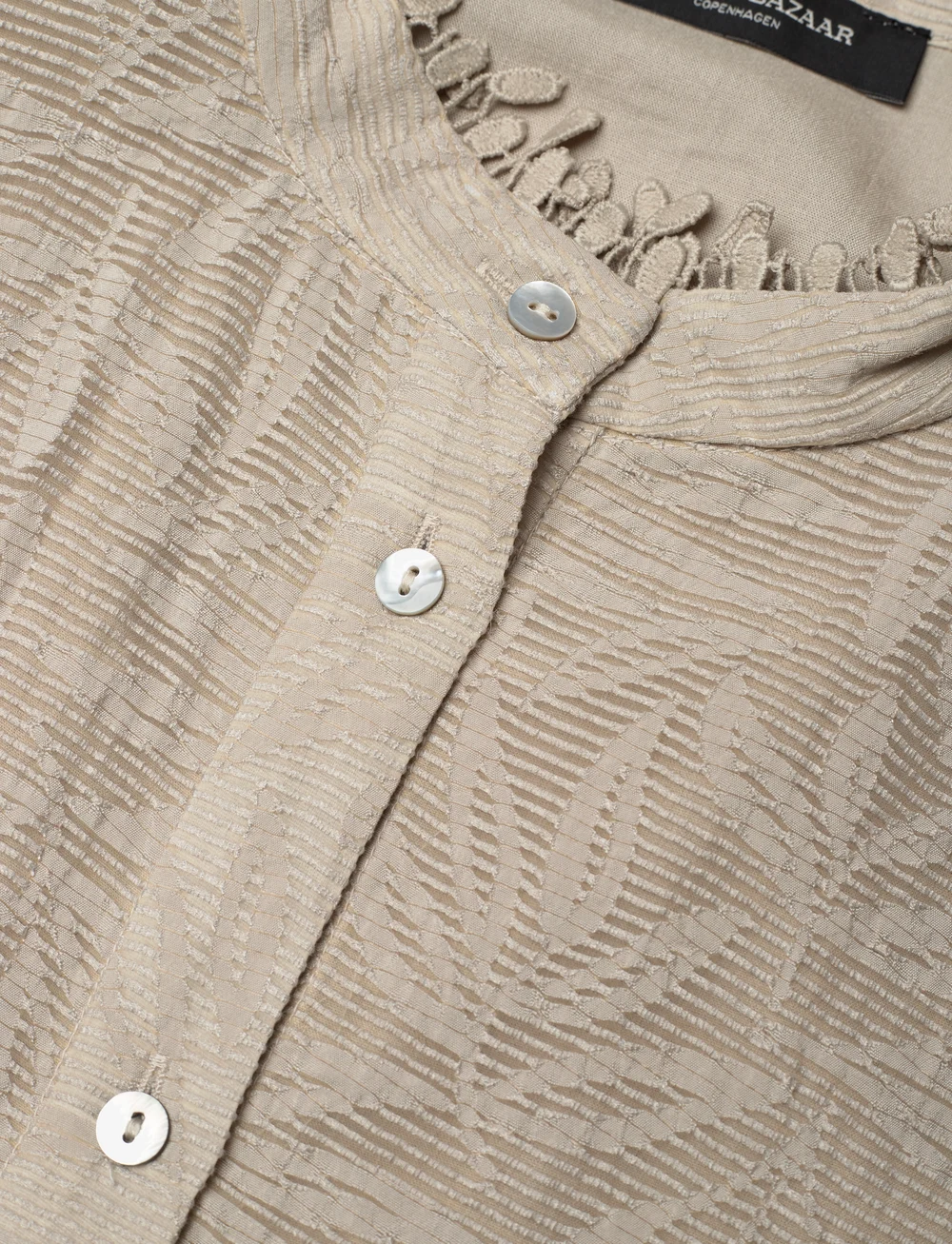 Bruuns Bazaar - MacluraBBCarlia dress - sommarklänningar - plaza taupe - 5