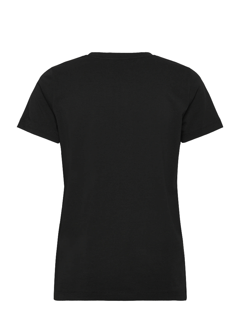 Bruuns Bazaar - AlnusBBRuba tee - t-shirts - black - 1