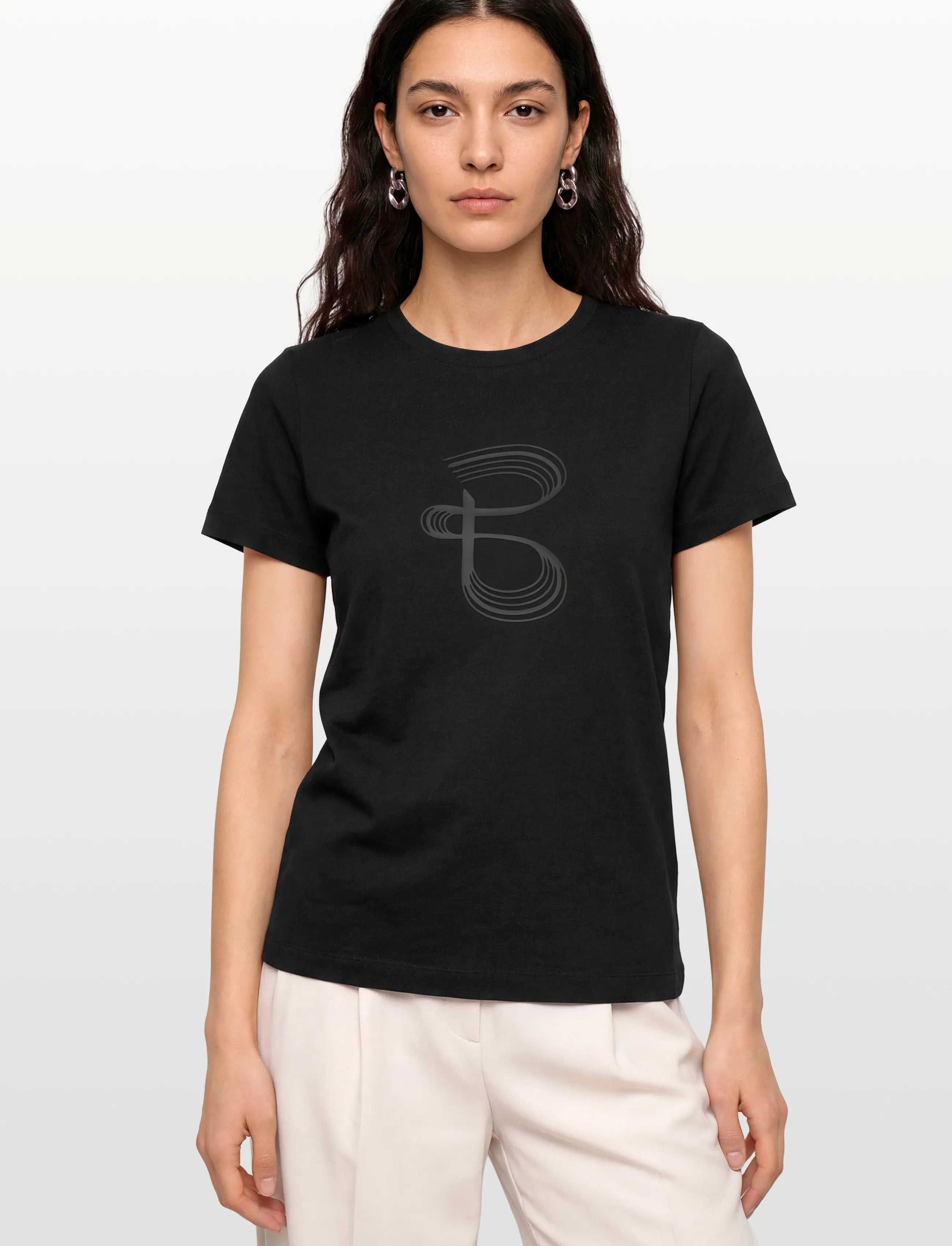 Bruuns Bazaar - AlnusBBRuba tee - t-shirts - black - 3