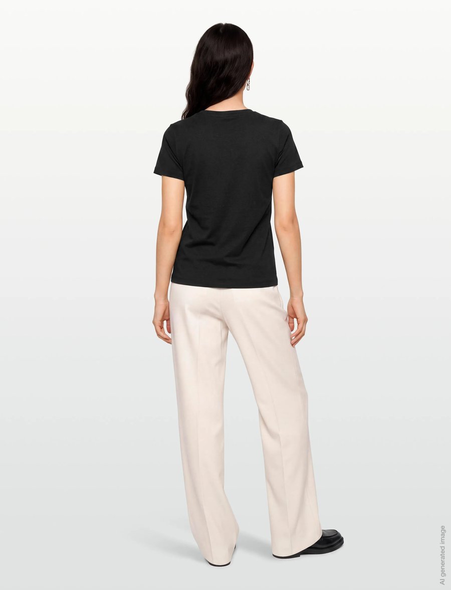 Bruuns Bazaar - AlnusBBRuba tee - t-shirts - black - 4