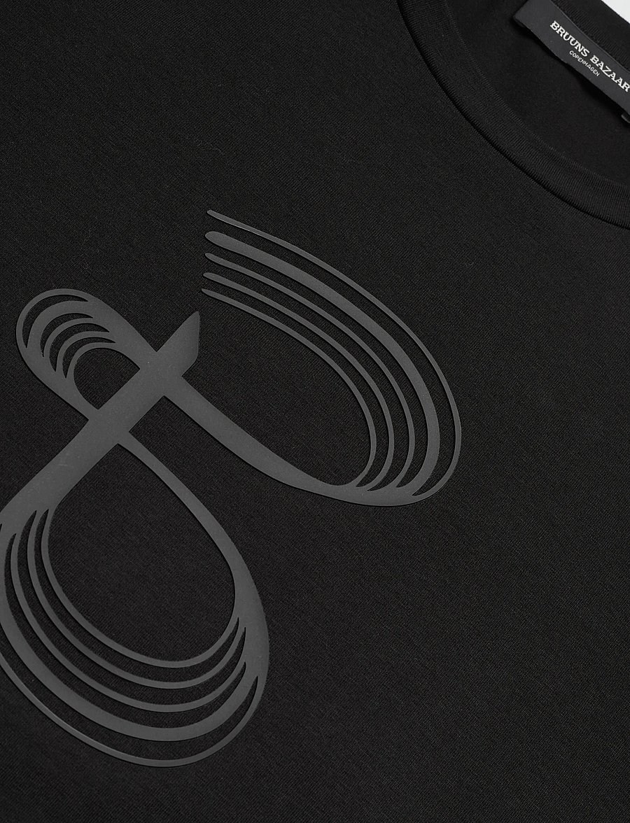 Bruuns Bazaar - AlnusBBRuba tee - t-särgid - black - 2