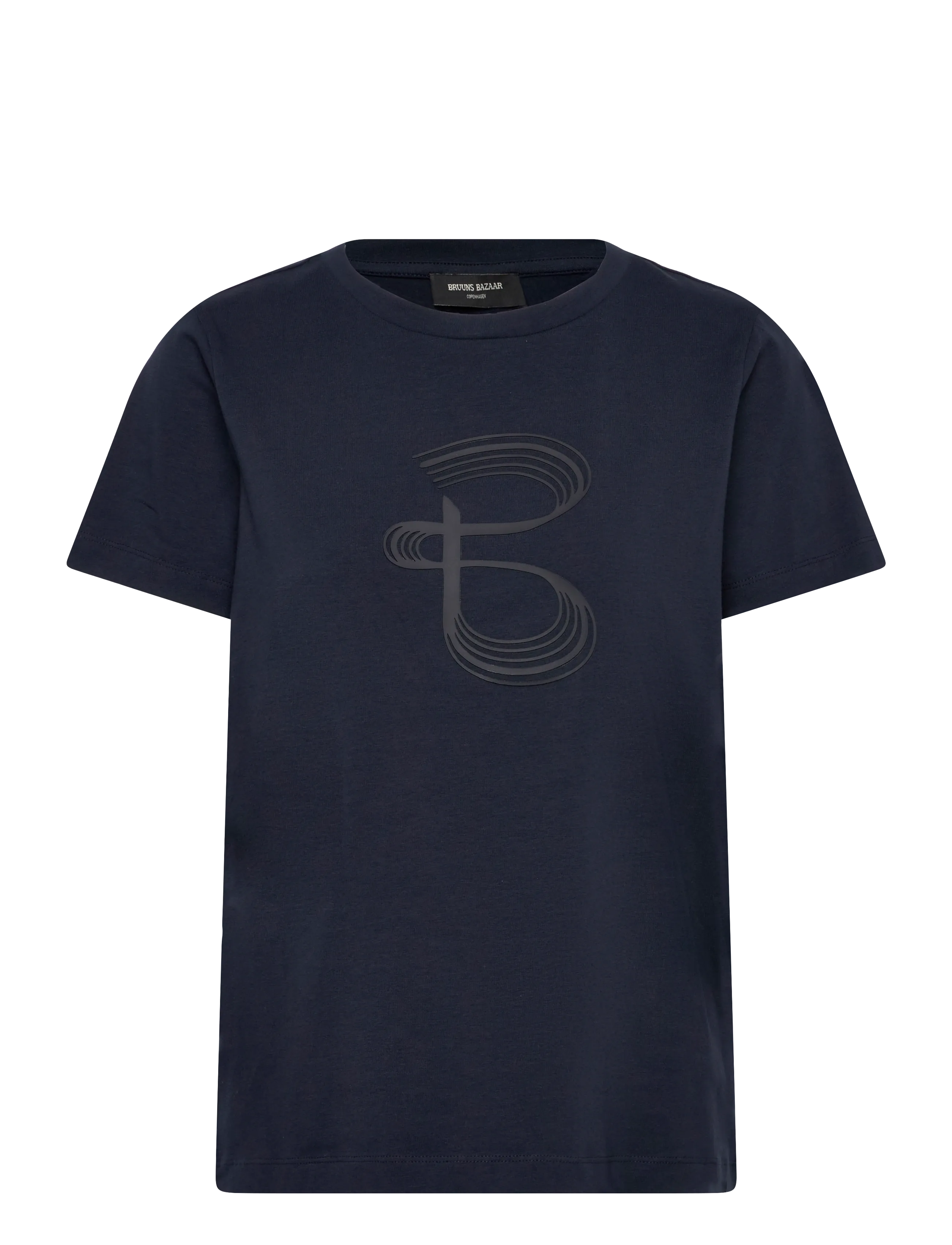 Bruuns Bazaar AlnusBBRuba tee - BRUUNS BAZAAR - SKY CAPTAIN / navy