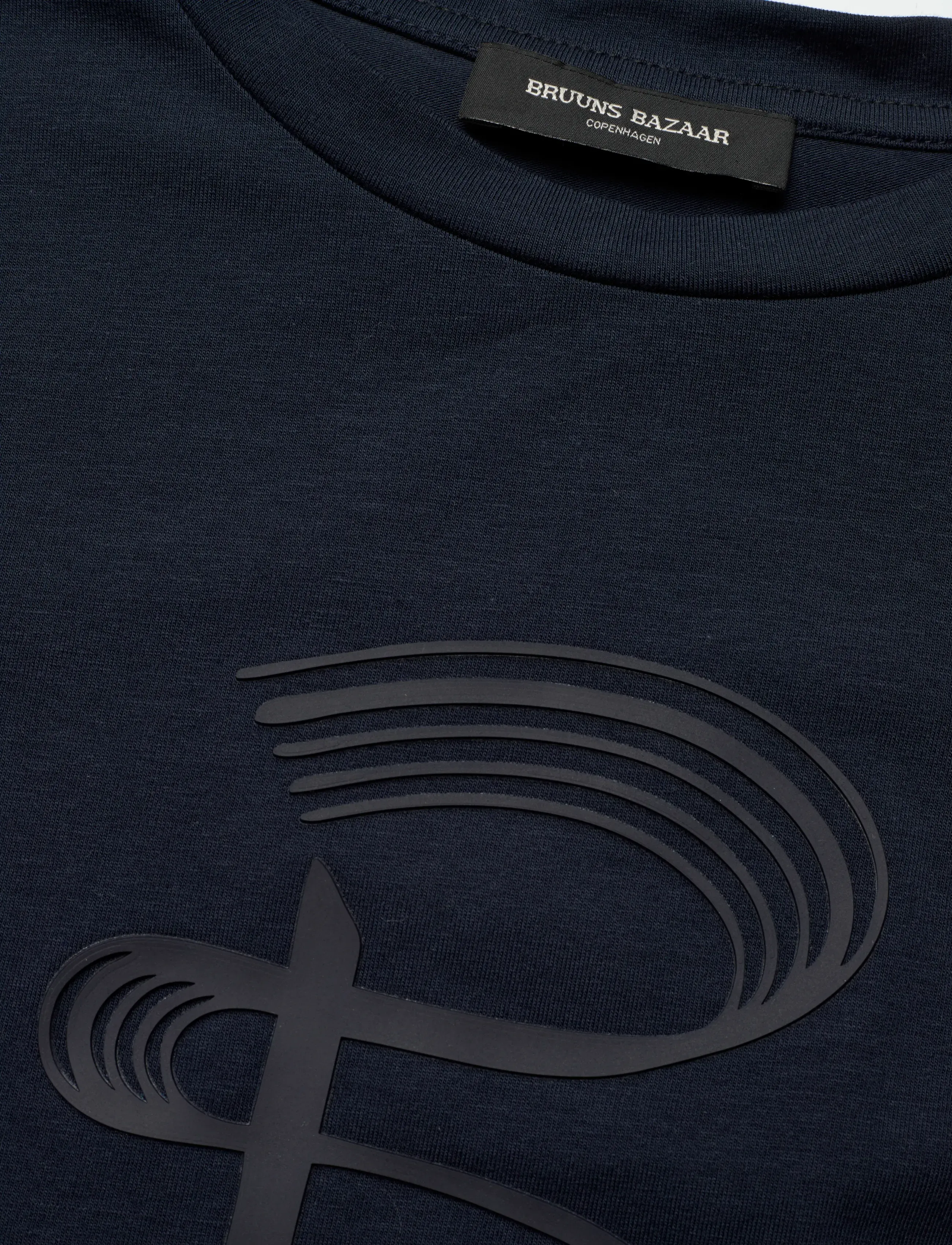 Bruuns Bazaar - AlnusBBRuba tee - t-shirts - sky captain - 2