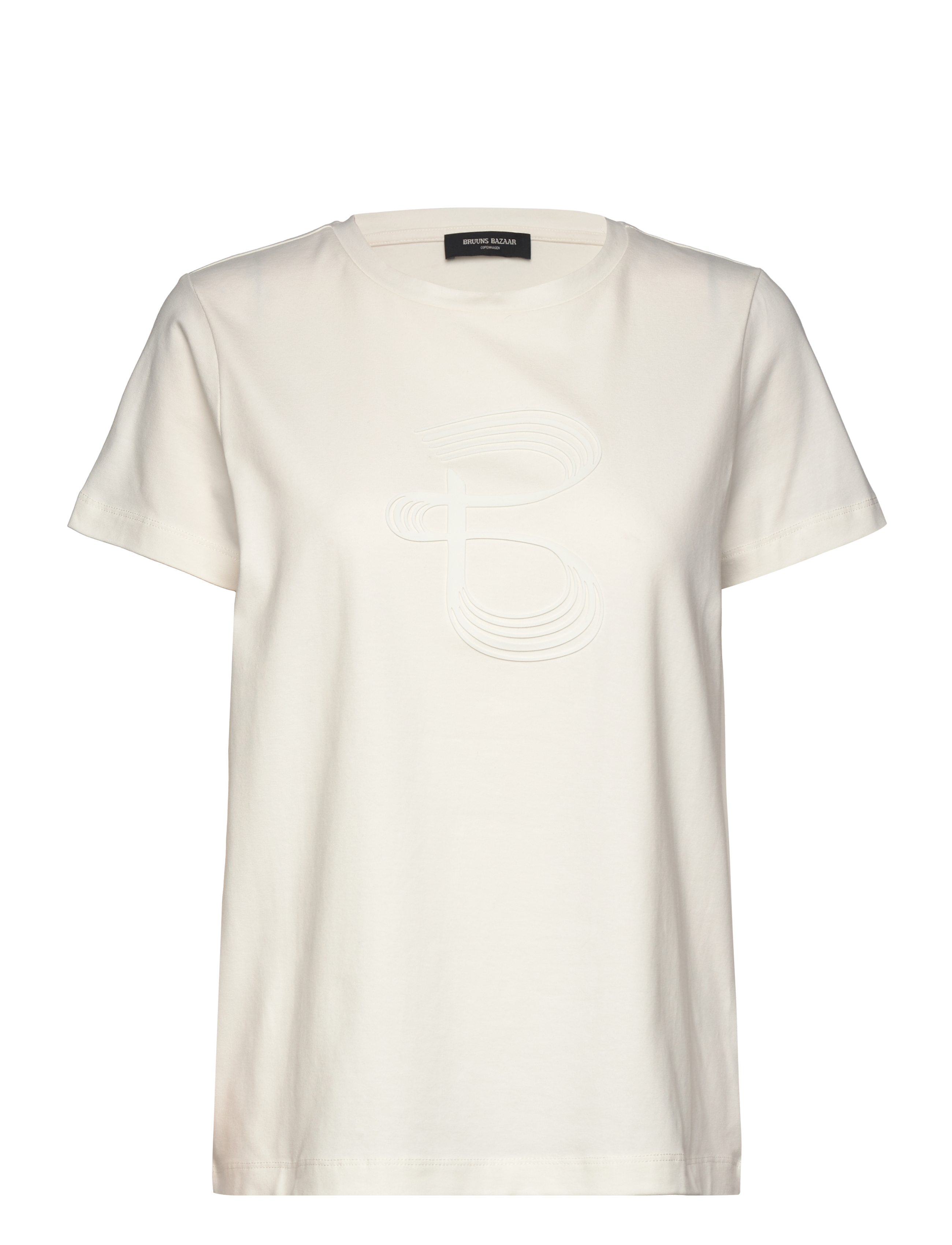 Bruuns Bazaar AlnusBBRuba tee - Basics - WHITE / cream